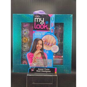 Cra-Z-Art My Look Jewel Tints Nail Designer Kit Glitter Stickers & Accessories